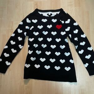 Heart sweater